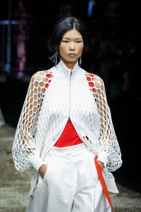 Anteprima fashion show during the Milan Fashion Week - Womenswear S S 2026 in Milan, Italy on 25 September 2025. A model walks the runway at the Anteprima fashion show during the Milan Fashion Week - Womenswear Spring Summer 2026 in Milan, Italy on 25 September 2025., Credit:Stefano Costantino TTL Avalon Italy, Milan  Copyright: xStefanoxCostantinoxTTLx xAvalonx 1040270020