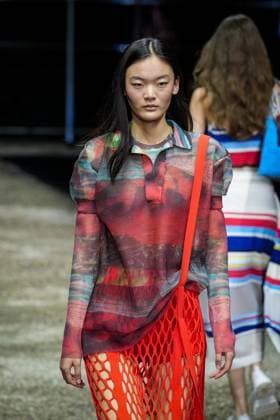 Anteprima fashion show during the Milan Fashion Week - Womenswear S S 2026 in Milan, Italy on 25 September 2025. A model walks the runway at the Anteprima fashion show during the Milan Fashion Week - Womenswear Spring Summer 2026 in Milan, Italy on 25 September 2025., Credit:Stefano Costantino TTL Avalon Italy, Milan  Copyright: xStefanoxCostantinoxTTLx xAvalonx 1040270152