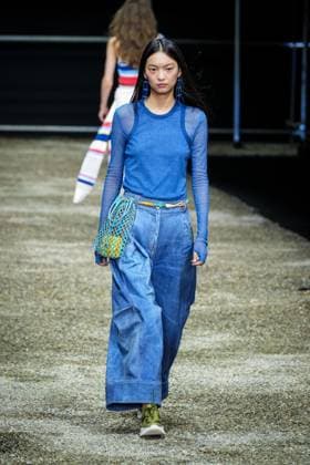 Anteprima fashion show during the Milan Fashion Week - Womenswear S S 2026 in Milan, Italy on 25 September 2025. A model walks the runway at the Anteprima fashion show during the Milan Fashion Week - Womenswear Spring Summer 2026 in Milan, Italy on 25 September 2025., Credit:Stefano Costantino TTL Avalon Italy, Milan  Copyright: xStefanoxCostantinoxTTLx xAvalonx 1040270167