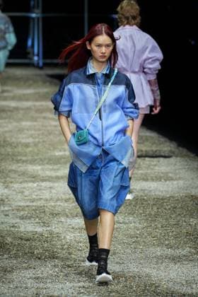 Anteprima fashion show during the Milan Fashion Week - Womenswear S S 2026 in Milan, Italy on 25 September 2025. A model walks the runway at the Anteprima fashion show during the Milan Fashion Week - Womenswear Spring Summer 2026 in Milan, Italy on 25 September 2025., Credit:Stefano Costantino TTL Avalon Italy, Milan  Copyright: xStefanoxCostantinoxTTLx xAvalonx 1040270466