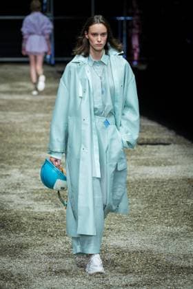 Anteprima fashion show during the Milan Fashion Week - Womenswear S S 2026 in Milan, Italy on 25 September 2025. A model walks the runway at the Anteprima fashion show during the Milan Fashion Week - Womenswear Spring Summer 2026 in Milan, Italy on 25 September 2025., Credit:Stefano Costantino TTL Avalon Italy, Milan  Copyright: xStefanoxCostantinoxTTLx xAvalonx 1040270499