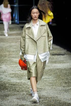 Anteprima fashion show during the Milan Fashion Week - Womenswear S S 2026 in Milan, Italy on 25 September 2025. A model walks the runway at the Anteprima fashion show during the Milan Fashion Week - Womenswear Spring Summer 2026 in Milan, Italy on 25 September 2025., Credit:Stefano Costantino TTL Avalon Italy, Milan  Copyright: xStefanoxCostantinoxTTLx xAvalonx 1040270787