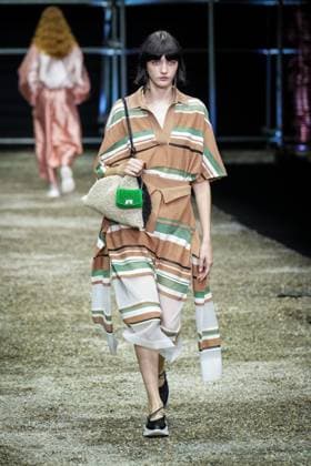 Anteprima fashion show during the Milan Fashion Week - Womenswear S S 2026 in Milan, Italy on 25 September 2025. A model walks the runway at the Anteprima fashion show during the Milan Fashion Week - Womenswear Spring Summer 2026 in Milan, Italy on 25 September 2025., Credit:Stefano Costantino TTL Avalon Italy, Milan  Copyright: xStefanoxCostantinoxTTLx xAvalonx 1040270943