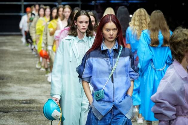 Anteprima fashion show during the Milan Fashion Week - Womenswear S S 2026 in Milan, Italy on 25 September 2025. A model walks the runway at the Anteprima fashion show during the Milan Fashion Week - Womenswear Spring Summer 2026 in Milan, Italy on 25 September 2025., Credit:Stefano Costantino TTL Avalon Italy, Milan  Copyright: xStefanoxCostantinoxTTLx xAvalonx 1040271070