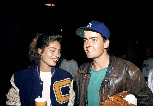 Charlie Sheen And Dolly Fox Copyright: xRalphxDominguez MediaPunchx