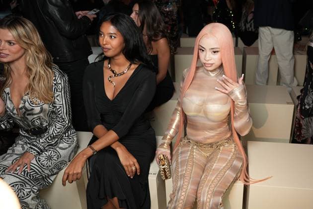 Milan, Milan Women s Fashion Week Spring Summer 2026 - Women s Fashion, Spring Summer 2026. - Roberto Cavalli Fashion Show - Arrivals in the photo: Ice Spice  Copyright: xRiccardoxGIordanox xipa-agency.netx xRiccardoxGiordano IPAx IPA_Agency_IPA65747957