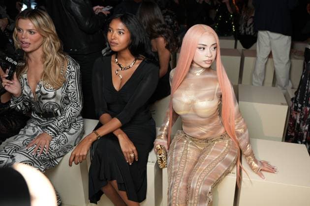 Milan, Milan Women s Fashion Week Spring Summer 2026 - Women s Fashion, Spring Summer 2026. - Roberto Cavalli Fashion Show - Arrivals in the photo: Ice Spice  Copyright: xRiccardoxGIordanox xipa-agency.netx xRiccardoxGiordano IPAx IPA_Agency_IPA65747963