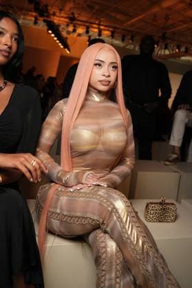 Milan, Milan Women s Fashion Week Spring Summer 2026 - Women s Fashion, Spring Summer 2026. - Roberto Cavalli Fashion Show - Arrivals in the photo: Ice Spice  Copyright: xRiccardoxGIordanox xipa-agency.netx xRiccardoxGiordano IPAx IPA_Agency_IPA65747989