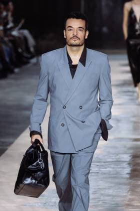 Milan, Italy: Milan, Milan Women s Fashion Week Spring Summer 2026 - Women s Fashion, Spring Summer 2026 - Boss Fashion Show - Catwalk. In the photo: Giovanni Zarrella Milan Italy  - ZUMAp169 20250925_zea_p169_1670 Copyright: xAlessandroxBremecx