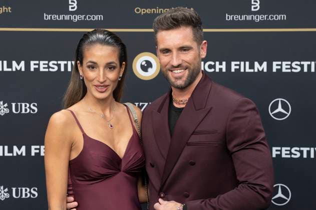 Sara Leutenegger und Steven Epprecht bei der Festivaleröffnung mit der Premiere des Kinofilms Splitsville auf dem 21. Zurich Film Festival 2025 im Kongresssaal. Zürich, 25.09.2025