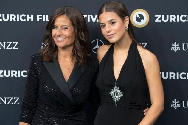 Sandra Studer mit Tochter Julia Müller bei der Festivaleröffnung mit der Premiere des Kinofilms Splitsville auf dem 21. Zurich Film Festival 2025 im Kongresssaal. Zürich, 25.09.2025