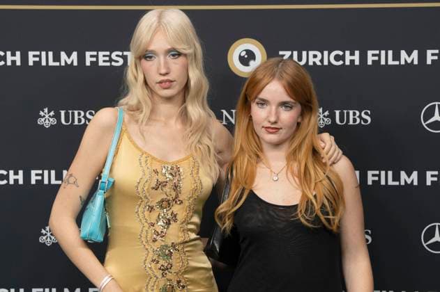 Milune mit Schwester Felicity bei der Festivaleröffnung mit der Premiere des Kinofilms Splitsville auf dem 21. Zurich Film Festival 2025 im Kongresssaal. Zürich, 25.09.2025