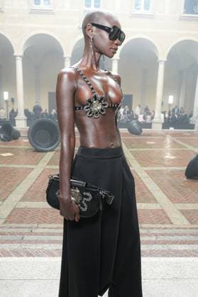 Milan, Milan Women s Fashion Week Spring Summer 2026 - Women s Fashion, Spring Summer 2026 - Blumarine fashion show - arrivals in the photo: Adot Gak  Copyright: xRiccardoxGIordanox xipa-agency.netx xRiccardoxGiordano IPAx IPA_Agency_IPA65769252
