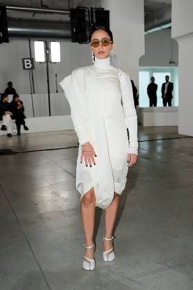 Milan Fashion Week - Women S S 2026 Sportmax Fashion Show Front Row Milan, Italy guest Milan Fashion Week - Women S S 2026 Sportmax Fashion Show Front Row Milan, Italy 26th September 2025  Copyright: xCristianxIncarbonax