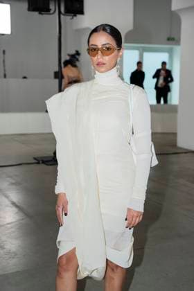 Milan Fashion Week - Women S S 2026 Sportmax Fashion Show Front Row Milan, Italy guest Milan Fashion Week - Women S S 2026 Sportmax Fashion Show Front Row Milan, Italy 26th September 2025  Copyright: xCristianxIncarbonax