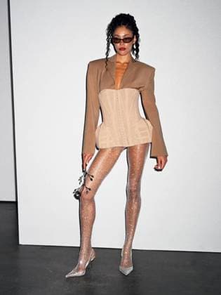 Milan, Milan Women s Fashion Week Spring Summer 2026 - Women s Fashion, Spring Summer 2026 - Morabito fashion show - guests In the photo: Victoria Stella  Copyright: xSimonaxChiocciax xipa-agency.netx xSimonaxChiocciax IPA_Agency_IPA65778765