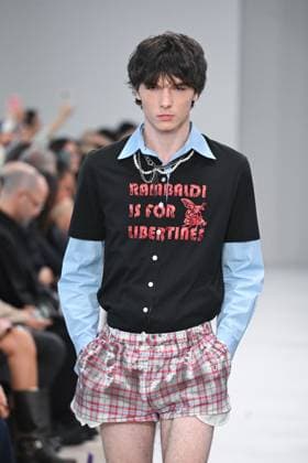 Milan, Milan Women s Fashion Week Spring Summer 2026 - Women s Fashion, Spring Summer 2026. - Marco Rambaldi fashion show - catwalk - photo: model  Copyright: xSimonaxChiocciax xipa-agency.netx xSimonaxChiocciax IPA_Agency_IPA65769949