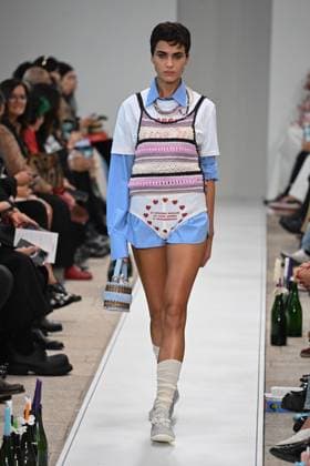 Milan, Italy: Milan, Milan Women s Fashion Week Spring Summer 2026 - Women s Fashion, Spring Summer 2026. - Marco Rambaldi fashion show - catwalk - photo: model Milan Italy  - ZUMAp169 20250926_zea_p169_338 Copyright: xSimonaxChiocciax