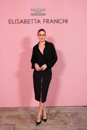 Milan, Milan Women s Fashion Week Spring Summer 2026 - Women s Fashion, Spring Summer 2026 - Elisabetta Franchi fashion show - arrivals in the photo: Olivia Palermo  Copyright: xRiccardoxGiordanox xipa-agency.netx xRiccardoxGiordanox IPA_Agency_IPA65780530