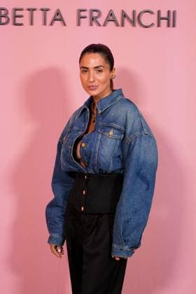 Milan, Milan Women s Fashion Week Spring Summer 2026 - Women s Fashion, Spring Summer 2026 - Elisabetta Franchi fashion show - arrivals in the photo: guest  Copyright: xRiccardoxGiordanox xipa-agency.netx xRiccardoxGiordanox IPA_Agency_IPA65780908