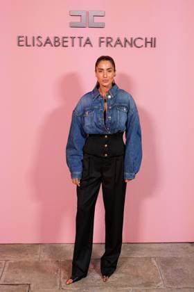 Milan, Italy, Italy: Milan, Milan Women s Fashion Week Spring Summer 2026 - Women s Fashion, Spring Summer 2026 - Elisabetta Franchi fashion show - arrivals in the photo: guest Milan Italy  - ZUMAp169 20250926_zea_p169_431 Copyright: xRiccardoxGiordanox