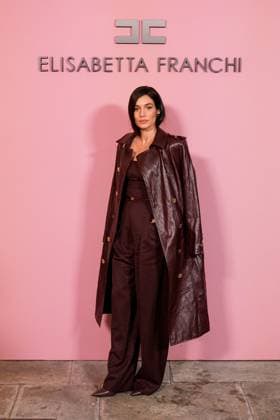 Milan, Italy, Italy: Milan, Milan Women s Fashion Week Spring Summer 2026 - Women s Fashion, Spring Summer 2026 - Elisabetta Franchi fashion show - arrivals in the photo: guest Milan Italy  - ZUMAp169 20250926_zea_p169_442 Copyright: xRiccardoxGiordanox