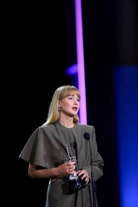 73rd San Sebastian International Film Festival: ˜Jennifer Lawrence - Donostia Award Jennifer Lawrence receives the Donosti Award during 73rd San Sebastian International Film Festival at Kursaal Palace on September 26, 2025 in Donostia San Sebastian, Spain Photo by IMAGO MPG Donostia San Sebastian Kursaal Palace Euskadi Spain  Copyright: xMPGx
