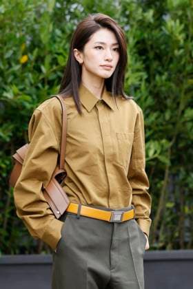 MFW Tod’s front row MP Nana Eikura arrives at the Tod s fashion show during Milan s Fashion Week Womenswear Spring Summer 2026, on September 26, 2025 in Milan (Italy), Italy. Photo by Marco Piovanotto Abacapress.com  Copyright: xPiovanottoxMarco ABACAx