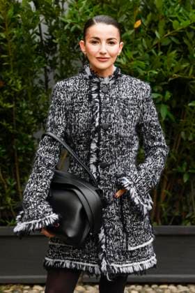 MFW Tod’s front row MP A guest arrives at the Tod s fashion show during Milan s Fashion Week Womenswear Spring Summer 2026, on September 26, 2025 in Milan (Italy), Italy. Photo by Marco Piovanotto Abacapress.com  Copyright: xPiovanottoxMarco ABACAx