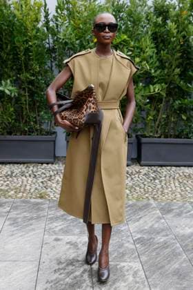 MFW Tod’s front row MP Amina Ladymya arrives at the Tod s fashion show during Milan s Fashion Week Womenswear Spring Summer 2026, on September 26, 2025 in Milan (Italy), Italy. Photo by Marco Piovanotto Abacapress.com  Copyright: xPiovanottoxMarco ABACAx