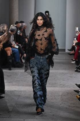 Milan, Milan Women s Fashion Week Spring Summer 2026 - Women s Fashion, Spring Summer 2026. - Blumarine fashion show - catwalk - photo: model  Copyright: xSimonaxChiocciax xipa-agency.netx xFotosickix IPA_Agency_IPA65782670