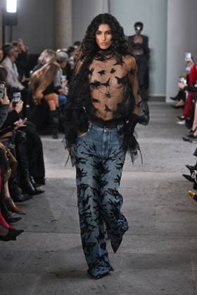 Milan, Milan Women s Fashion Week Spring Summer 2026 - Women s Fashion, Spring Summer 2026. - Blumarine fashion show - catwalk - photo: model  Copyright: xSimonaxChiocciax xipa-agency.netx xFotosickix IPA_Agency_IPA65782671