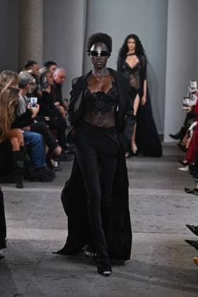 Milan, Milan Women s Fashion Week Spring Summer 2026 - Women s Fashion, Spring Summer 2026. - Blumarine fashion show - catwalk - photo: model  Copyright: xSimonaxChiocciax xipa-agency.netx xFotosickix IPA_Agency_IPA65782674
