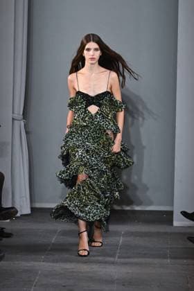 Milan, Milan Women s Fashion Week Spring Summer 2026 - Women s Fashion, Spring Summer 2026. - Blumarine fashion show - catwalk - photo: model  Copyright: xSimonaxChiocciax xipa-agency.netx xFotosickix IPA_Agency_IPA65782688