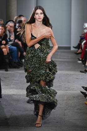 Milan, Milan Women s Fashion Week Spring Summer 2026 - Women s Fashion, Spring Summer 2026. - Blumarine fashion show - catwalk - photo: model  Copyright: xSimonaxChiocciax xipa-agency.netx xFotosickix IPA_Agency_IPA65782694