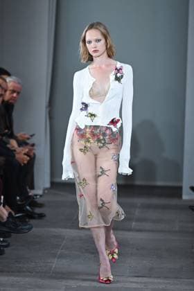 Milan, Milan Women s Fashion Week Spring Summer 2026 - Women s Fashion, Spring Summer 2026. - Blumarine fashion show - catwalk - photo: model  Copyright: xSimonaxChiocciax xipa-agency.netx xFotosickix IPA_Agency_IPA65782738