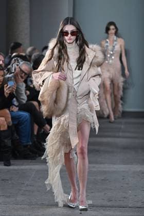 Milan, Milan Women s Fashion Week Spring Summer 2026 - Women s Fashion, Spring Summer 2026. - Blumarine fashion show - catwalk - photo: model  Copyright: xSimonaxChiocciax xipa-agency.netx xFotosickix IPA_Agency_IPA65782729