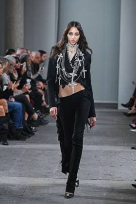 Milan, Milan Women s Fashion Week Spring Summer 2026 - Women s Fashion, Spring Summer 2026. - Blumarine fashion show - catwalk - photo: model  Copyright: xSimonaxChiocciax xipa-agency.netx xFotosickix IPA_Agency_IPA65782807
