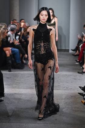 Milan, Italy: Milan, Milan Women s Fashion Week Spring Summer 2026 - Women s Fashion, Spring Summer 2026. - Blumarine fashion show - catwalk - photo: model Milan Italy  - ZUMAp169 20250926_zea_p169_460 Copyright: xSimonaxChiocciax