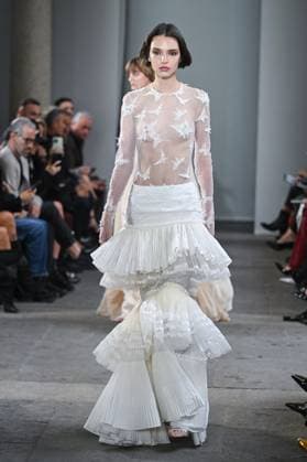 Milan, Milan Women s Fashion Week Spring Summer 2026 - Women s Fashion, Spring Summer 2026. - Blumarine fashion show - catwalk - photo: model  Copyright: xSimonaxChiocciax xipa-agency.netx xFotosickix IPA_Agency_IPA65782796