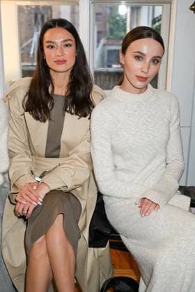 Milan, Milan Women s Fashion Week Spring Summer 2026 - Women s Fashion, Spring Summer 2026 - Sa Su Phi fashion show - guests - photos: Amanda Azoitei, Mary Leest  Copyright: xSimonaxChiocciax xipa-agency.netx xFotosickix IPA_Agency_IPA65789303
