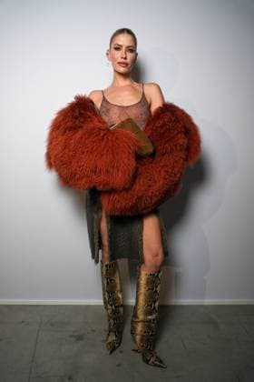 Milan, Milan Women s Fashion Week Spring Summer 2026 - Women s Fashion, Spring Summer 2026 - The Attico fashion show - arrivals in the photo: Elena Perminova  Copyright: xRiccardoxGIordanox xipa-agency.netx xRiccardoxGiordano IPAx IPA_Agency_IPA65789477