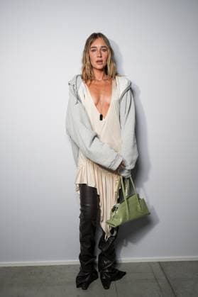 Milan, Milan Women s Fashion Week Spring Summer 2026 - Women s Fashion, Spring Summer 2026 - The Attico fashion show - arrivals in the photo: Chiara Capitani  Copyright: xRiccardoxGIordanox xipa-agency.netx xRiccardoxGiordano IPAx IPA_Agency_IPA65789572