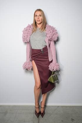 Milan, Milan Women s Fashion Week Spring Summer 2026 - Women s Fashion, Spring Summer 2026 - The Attico fashion show - arrivals in the photo: Francesca Senia  Copyright: xRiccardoxGIordanox xipa-agency.netx xRiccardoxGiordano IPAx IPA_Agency_IPA65789642