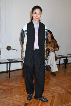 Milan, Italy: Milan, Milan Women s Fashion Week Spring Summer 2026 - Women s Fashion, Spring Summer 2026. - Sa Su Phi fashion show - guests - photo: guest Milan Italy  - ZUMAp169 20250926_zea_p169_674 Copyright: xSimonaxChiocciax