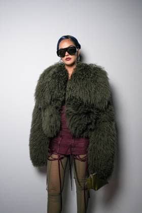 Milan, Milan Women s Fashion Week Spring Summer 2026 - Women s Fashion, Spring Summer 2026 - The Attico fashion show - arrivals in the photo: Sita Abellán  Copyright: xRiccardoxGIordanox xipa-agency.netx xRiccardoxGiordano IPAx IPA_Agency_IPA65789859
