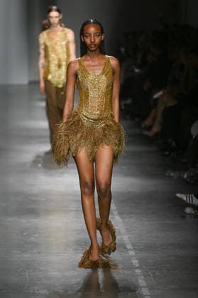 Milan, Milan Women s Fashion Week Spring Summer 2026 - Women s Fashion, Spring Summer 2026. - Morabito fashion show - catwalk - photo: model  Copyright: xSimonaxChiocciax xipa-agency.netx xFotosickix IPA_Agency_IPA65792706