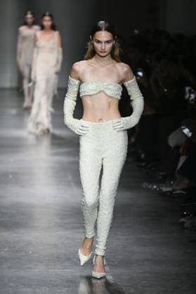 Milan, Milan Women s Fashion Week Spring Summer 2026 - Women s Fashion, Spring Summer 2026. - Morabito fashion show - catwalk - photo: model  Copyright: xSimonaxChiocciax xipa-agency.netx xFotosickix IPA_Agency_IPA65792714