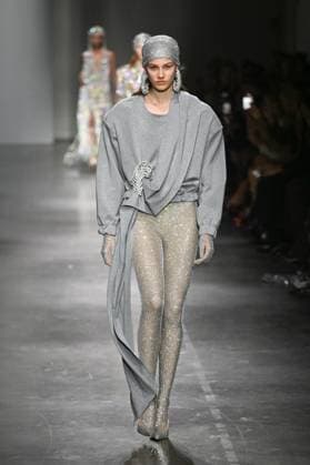 Milan, Milan Women s Fashion Week Spring Summer 2026 - Women s Fashion, Spring Summer 2026. - Morabito fashion show - catwalk - photo: model  Copyright: xSimonaxChiocciax xipa-agency.netx xFotosickix IPA_Agency_IPA65792735