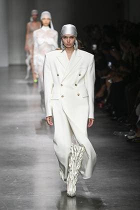 Milan, Milan Women s Fashion Week Spring Summer 2026 - Women s Fashion, Spring Summer 2026. - Morabito fashion show - catwalk - photo: model  Copyright: xSimonaxChiocciax xipa-agency.netx xFotosickix IPA_Agency_IPA65792757